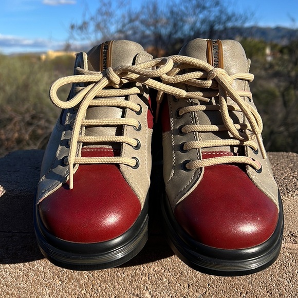🏴 Dr. Martens MIE Vintage 90’s Two Tone Mules / Bowling Shoes UK 5 - Picture 8 of 17